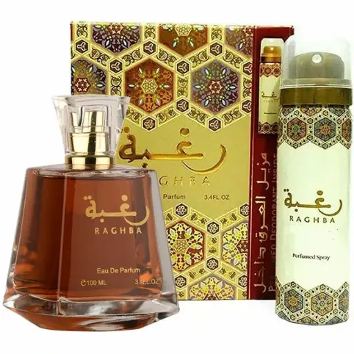  Perfume árabe kit RACHBA 100 ml + spray árabe: